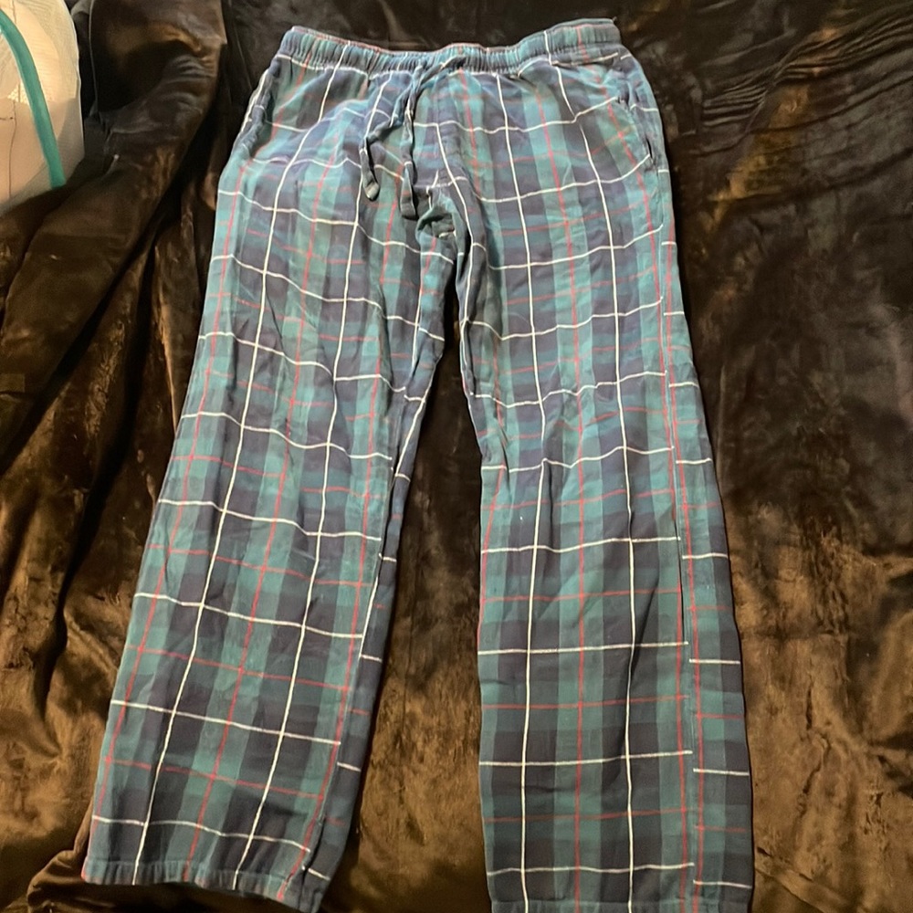 plaid pajama pants